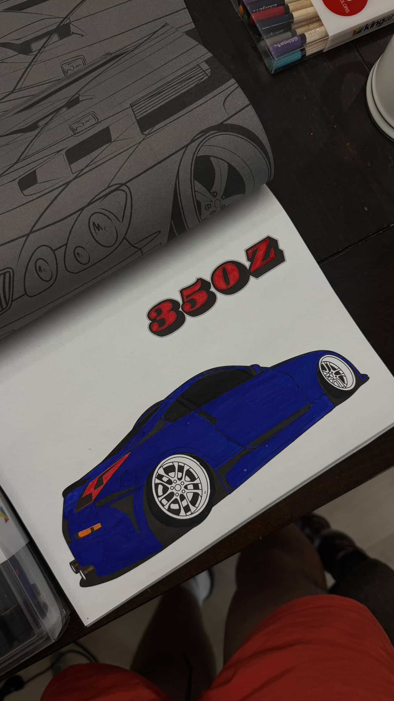 STANCE CARS COLORING BOOK