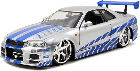 Jada Toys Fast & Furious Brian’s 2002 Nissan Skyline R34 Die-cast Car