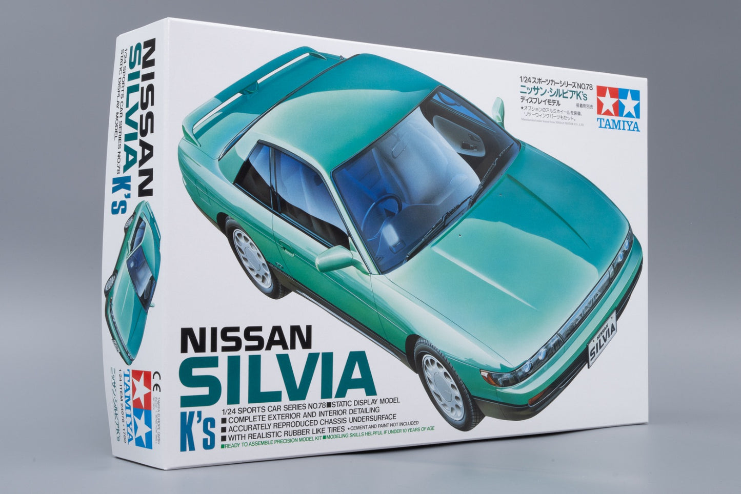 Tamiya 24078 NISSAN SILVIA K's ( Japanese Import )
